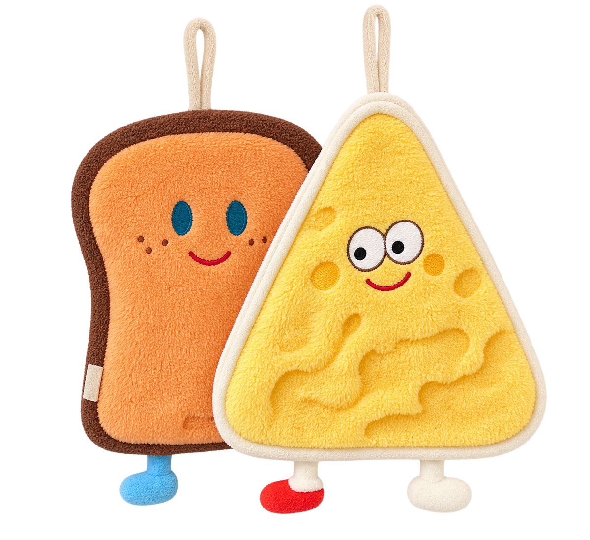 Plush Cartoon Bath Towels Collection