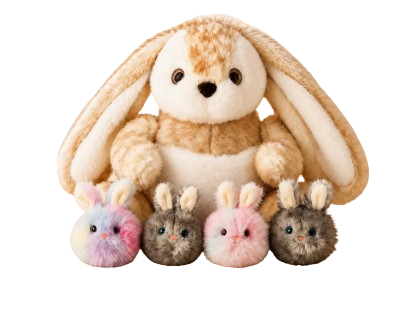 Bunnies & Rabbits Plush Collection