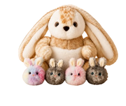 Bunnies & Rabbits Plush Collection