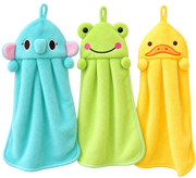 Plush Cartoon Bath Towels Collection
