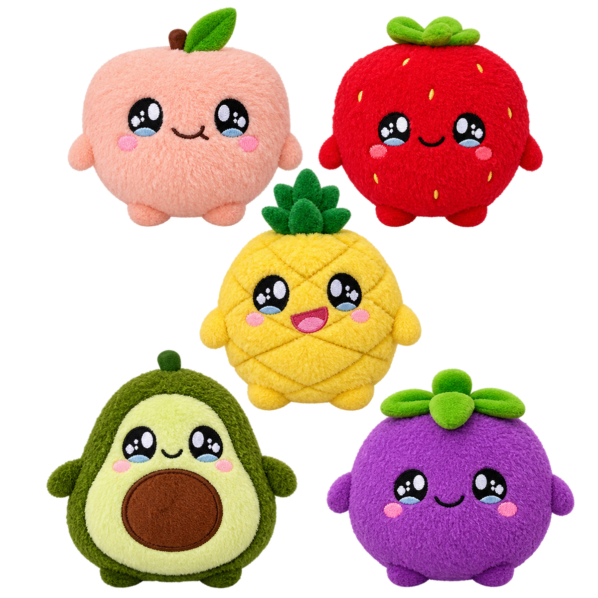 Fruits Plush Collection