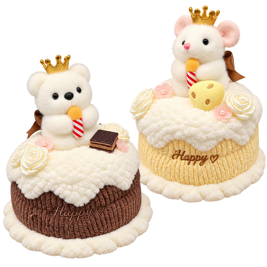 Birthday Cake Plush Collection