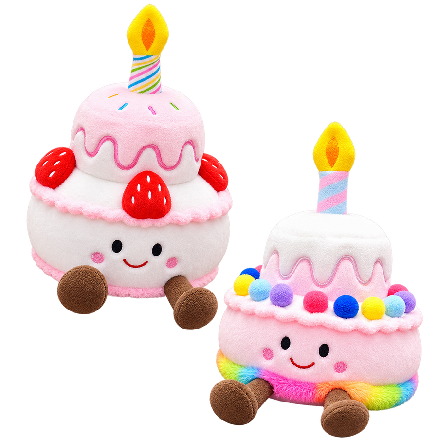 Birthday Cake Plush Collection