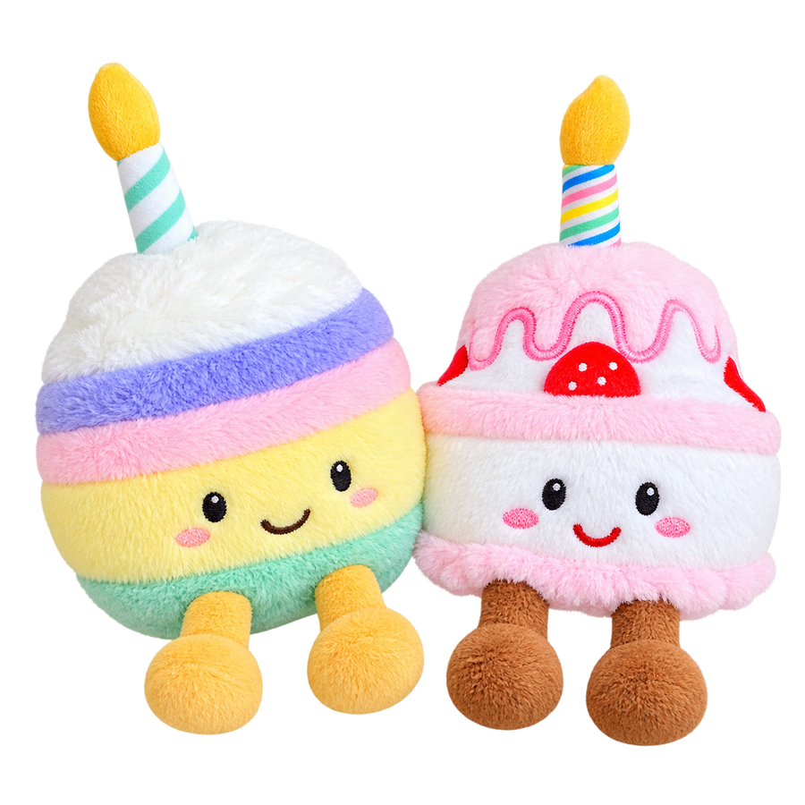 Birthday Cake Plush Collection