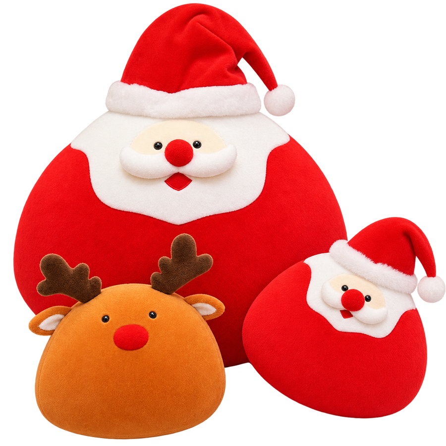 Santa Plush Collection