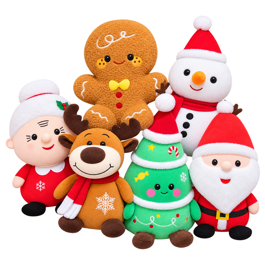 Santa Plush Collection