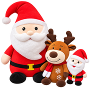 Santa Plush Collection