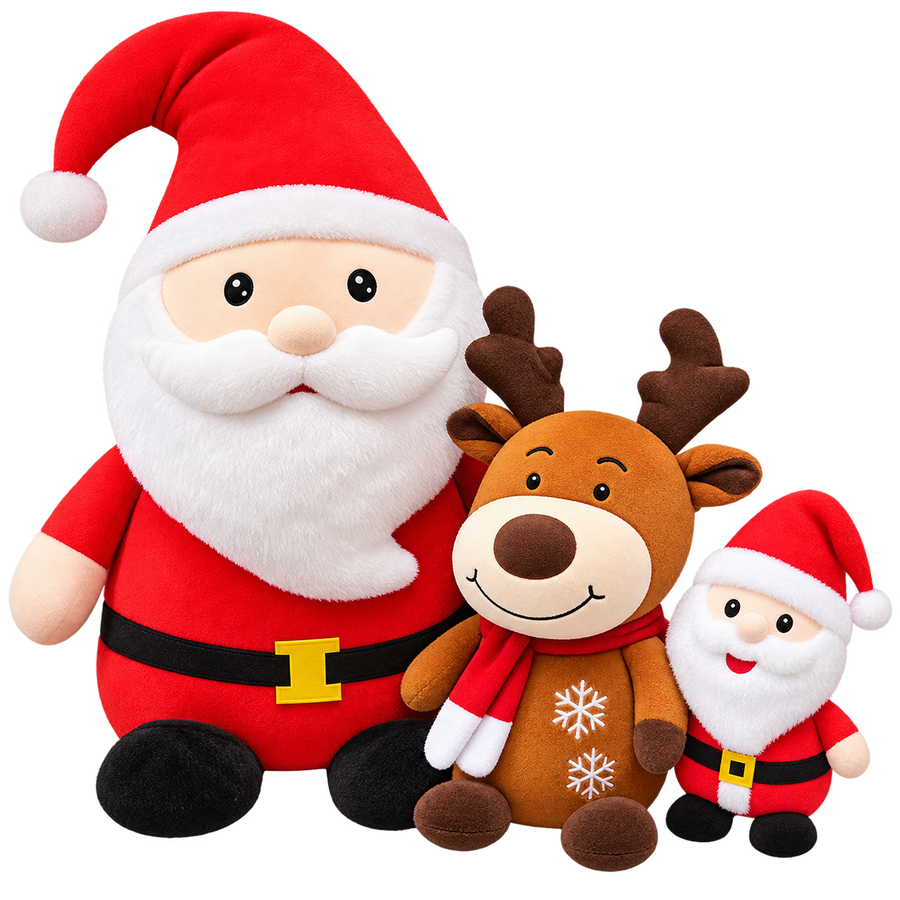 Santa Plush Collection
