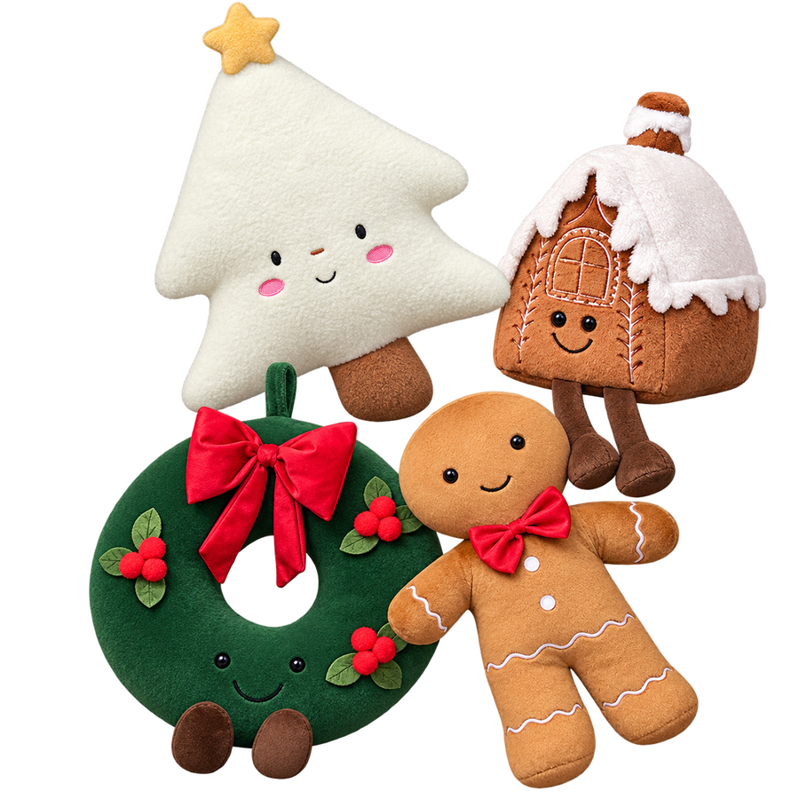 Gingerbread Plush Collection