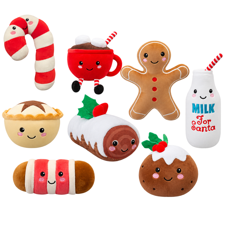 Christmas Food Plush Collection