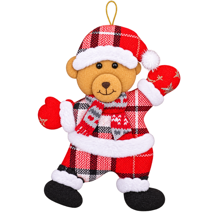 Plush Christmas Ornaments Collection