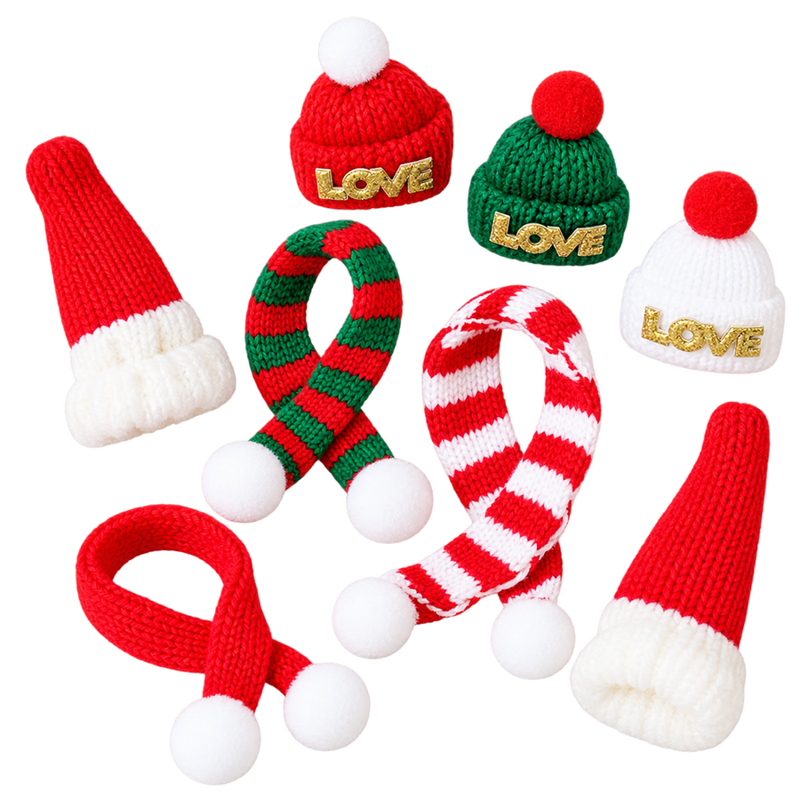 Plush Christmas Ornaments Collection