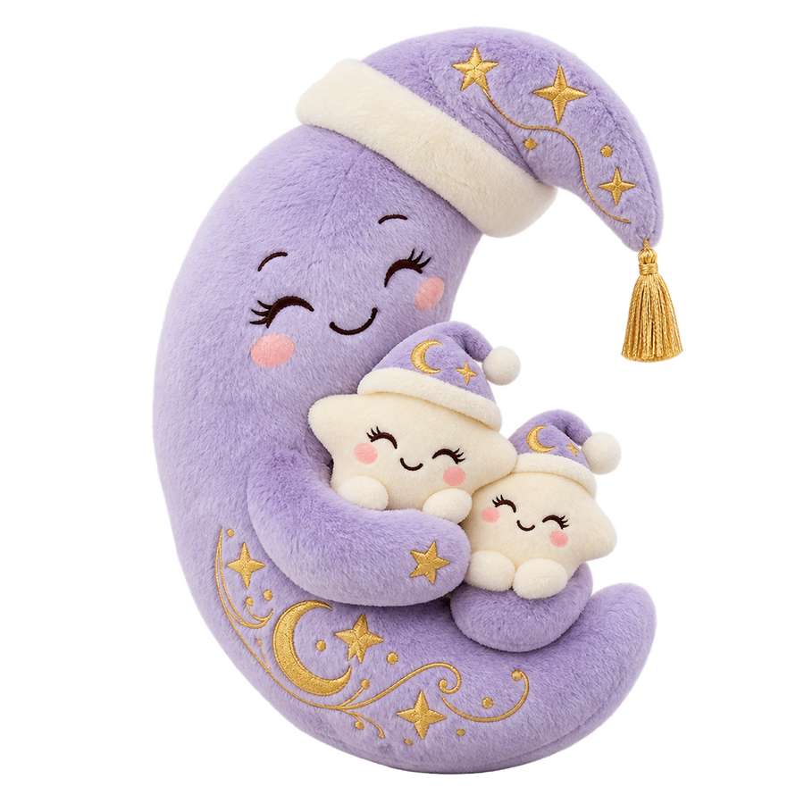 Moon & Star Plush Collection