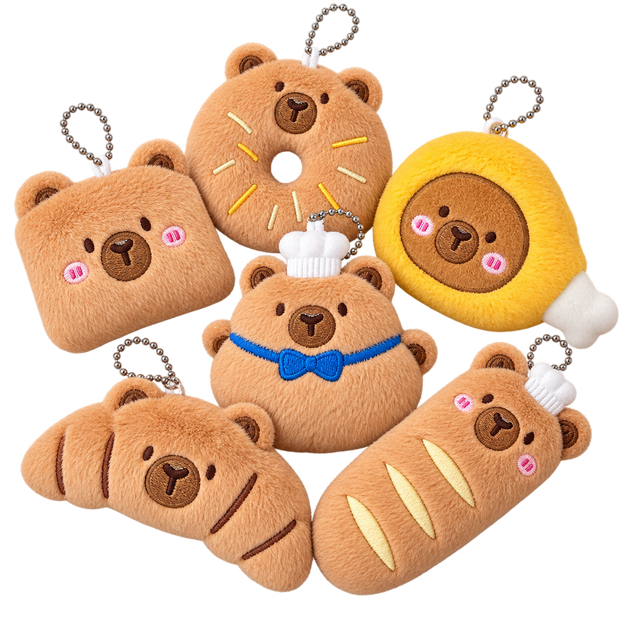 Food Keychains Collection