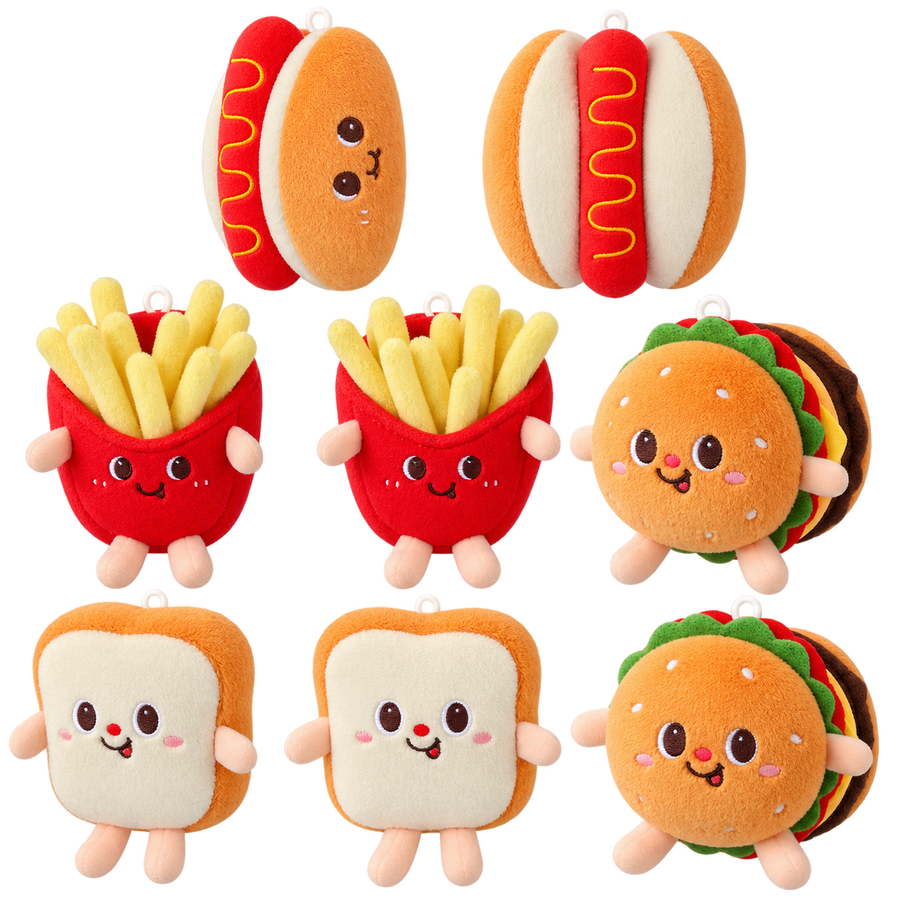 Food Keychains Collection