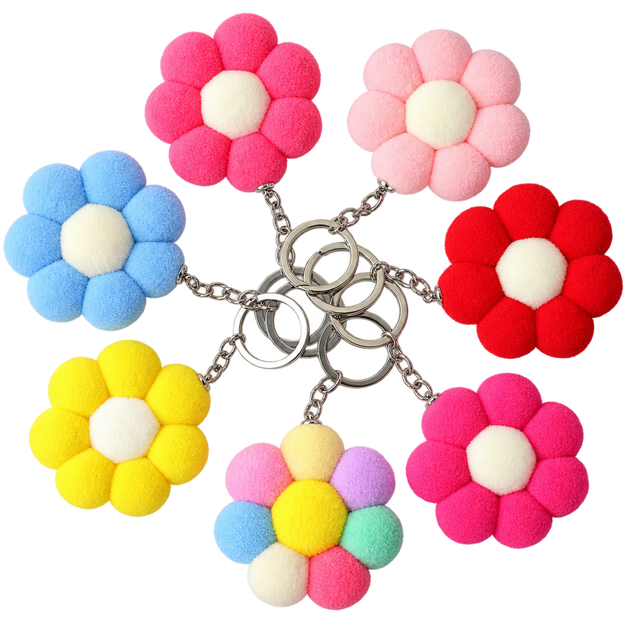 Flower Keychains Collection