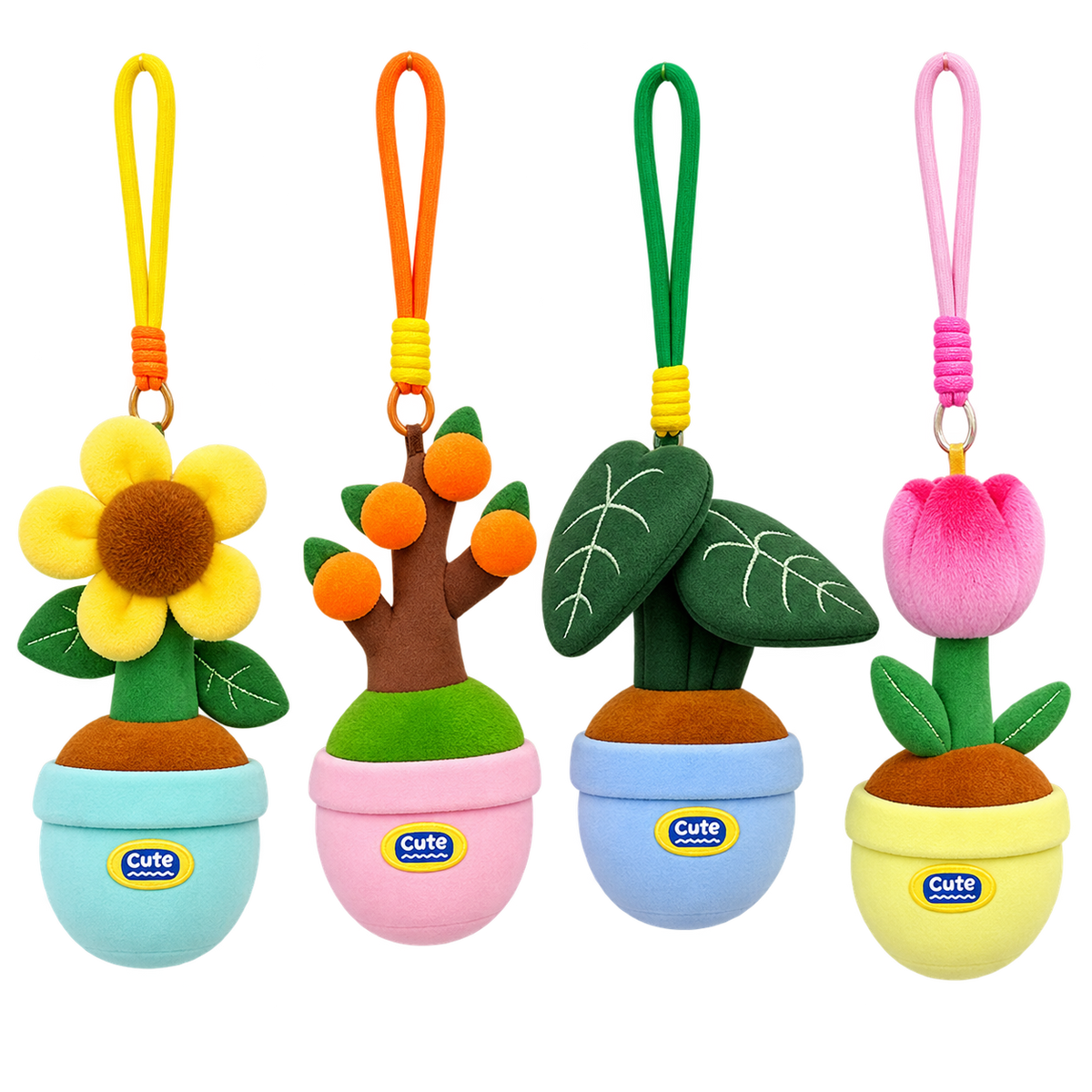 Flower Keychains Collection