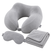 Eye Mask, Neck Pillows and Blanket Collection