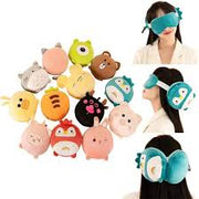 2-in-1 Plush & Neck Pillows