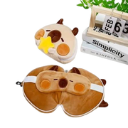 2-in-1 Plush & Neck Pillows