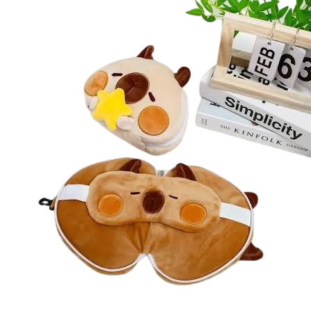 2-in-1 Plush & Neck Pillows